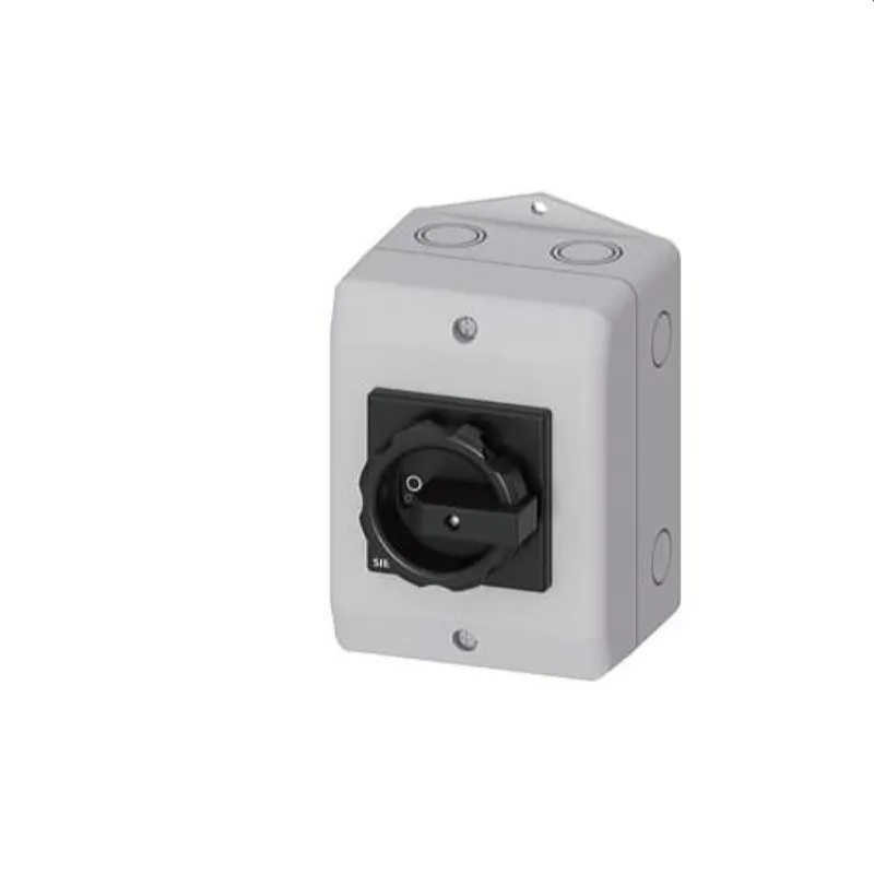 Siemens Hauptschalter 3LD2264-1GP51 3polig 1 N-Klemme