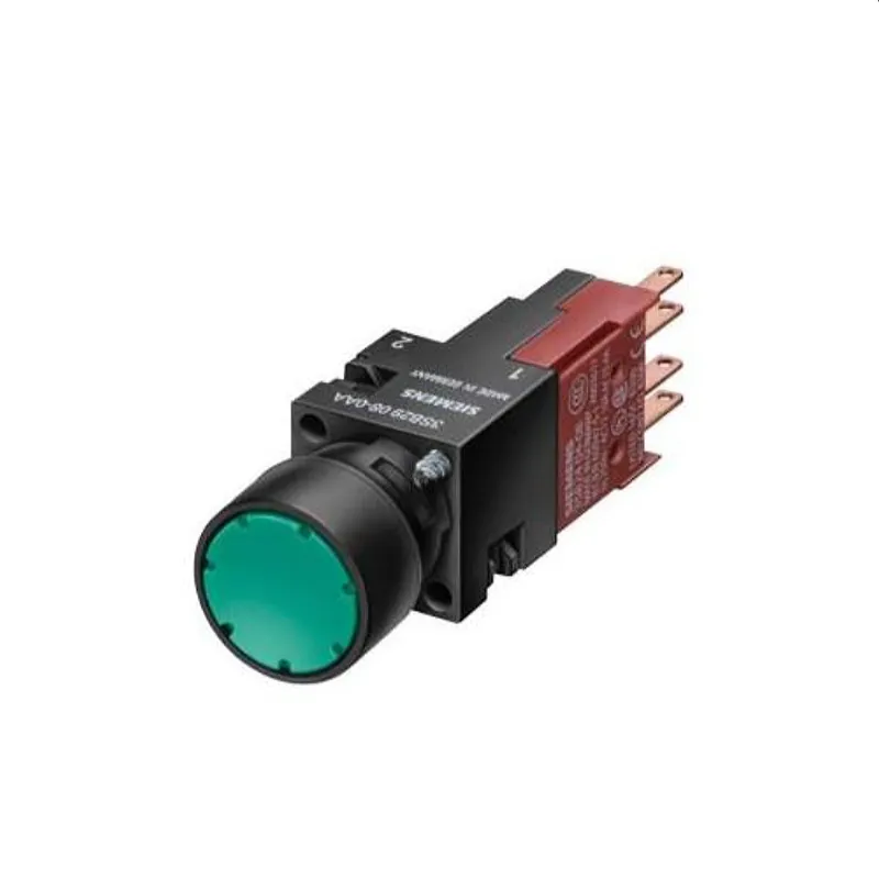 Siemens Drucktaster 16mm schwarz flach 1S 3SB2202-0AB01