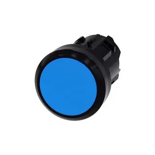 Siemens Drucktaster 22mm rund blau 3SU1000-0AB50-0AA0