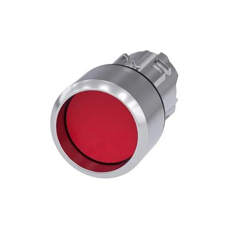 Siemens Drucktaster 22mm rund rot Frontring 3SU1050-0CB20-0AA0