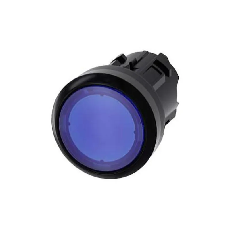 Siemens Drucktaster beleuchtet 22mm rund blau 3SU1001-0AB50-0AA0