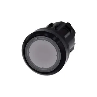 Siemens Drucktaster beleuchtet 22mm rund klar 3SU1001-0AB70-0AA0