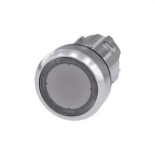 Siemens Drucktaster beleuchtet 22mm rund klar 3SU1051-0AB70-0AA0