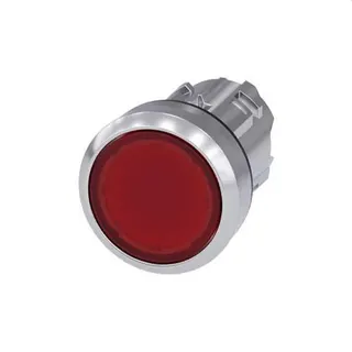 Siemens Drucktaster beleuchtet 22mm rund rot 3SU1051-0AA20-0AA0
