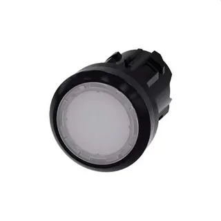 Siemens Drucktaster beleuchtet 22mm rund weiss 3SU1001-0AB60-0AA0