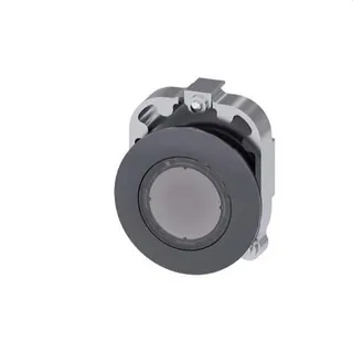 Siemens Drucktaster beleuchtet 30mm rund Metall matt klar 3SU1061-0JA70-0AA0