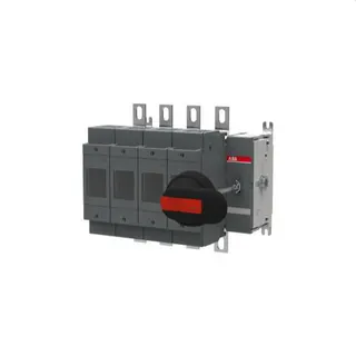 ABB Stotz-Kontakt Lasttrennschalter OS200D40FP 4polig 200A Griff und Welle 1SCA022721R3480