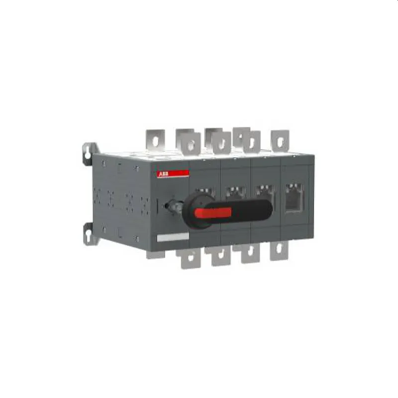 ABB Stotz-Kontakt Lastumschalter OT800E04CFP 4polig 800A 1SCA106945R1001