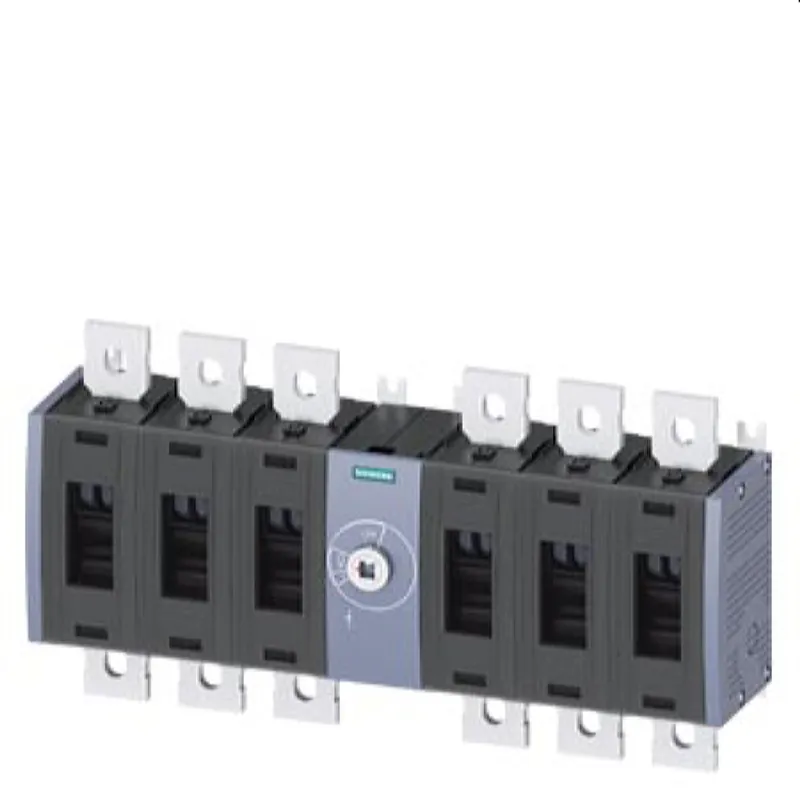 Siemens Lasttrennschalter 6polig 630A Gr. 3 Frontantrieb mittig 3KD4660-0QE20-0