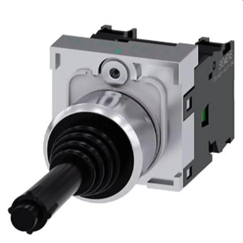 Siemens Koordinatenschalter 22mm rund schwarz waagerecht verrastend 3SU1150-7BA88-1NA0