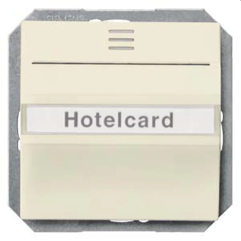 Siemens Hotelcard-Schalter elektroweiss 5TG4824