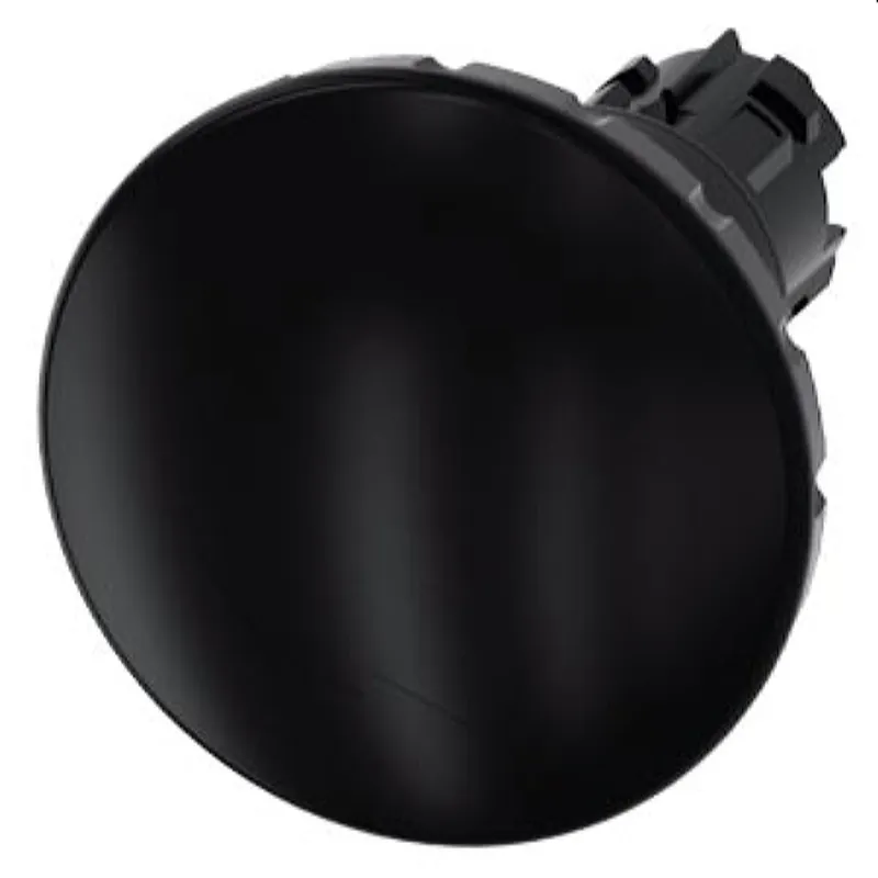 Siemens Pilzdrucktaster 22mm rund Kunststoff schwarz 3SU1000-1JB10-0AA0