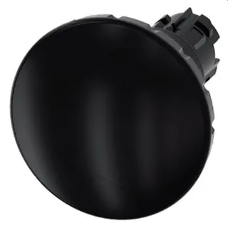 Siemens Pilzdrucktaster 22mm rund Kunststoff schwarz 3SU1000-1JB10-0AA0