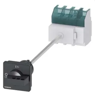 Siemens Hauptschalter 4polig Bodenbefestigung 3LD2517-1TL11