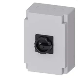 Siemens Haupt-/Not-Aus-Schalter 6polig 1 N-Klemme 3LD2566-4VD51