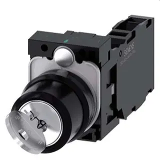 Siemens Schlüsselschalter RONIS 22mm rund 10 30H/13 30H O+I 1S+1OE 3SU1100-4BF11-1FA0