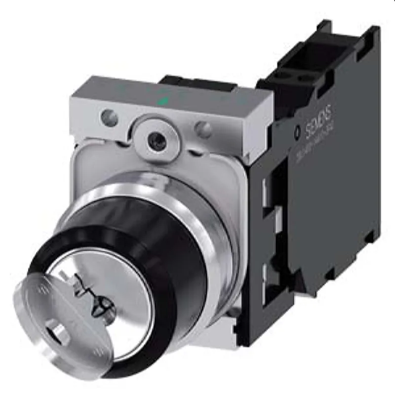 Siemens Schlüsselschalter RONIS 22mm rund O+I 3SU1150-4BF11-3FA0