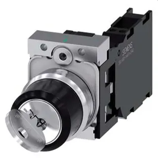 Siemens Schlüsselschalter RONIS 22mm rund O+I 3SU1150-4BF11-3FA0