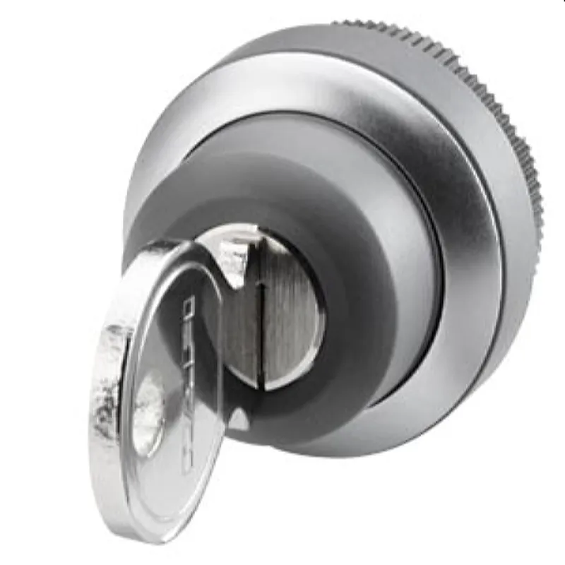 Siemens Schlüsselschalter für Extension Units 22mm rund Kunstst. 6AV7674-1ME00-0AA0