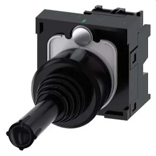 Siemens Koordinatenschalter 22mm rund schwarz senkrecht verrastend 3SU1100-7AB10-1NA0