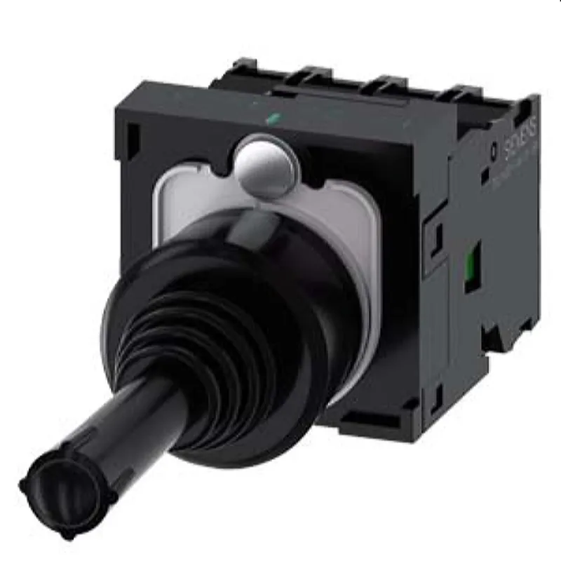 Siemens Koordinatenschalter 22mm rund schwarz verrastend 3SU1100-7AE10-1QA0