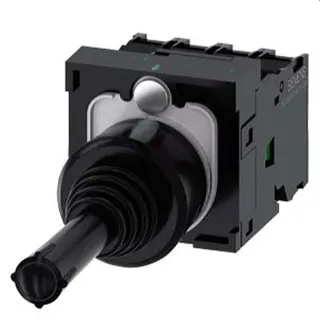 Siemens Koordinatenschalter 22mm rund schwarz verrastend 3SU1100-7AE10-1QA0