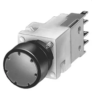 Siemens Drucktaster 16mm schwarz flach 1OE 3SB2203-0AB01
