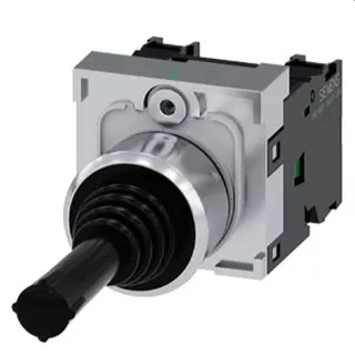 Siemens Koordinatenschalter 22mm rund schwarz in der O-Stellung 2S 3SU1150-7AC88-1NA0