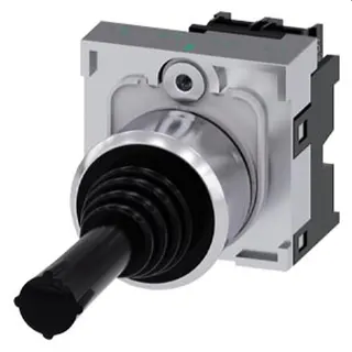 Siemens Koordinatenschalter 22mm rund schwarz in der O-Stellung 2S 3SU1150-7AD88-1NA0