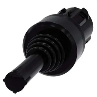 Siemens Koordinatenschalter 22mm rund schwarz waagerecht verrastend 3SU1000-7AA10-0AA0
