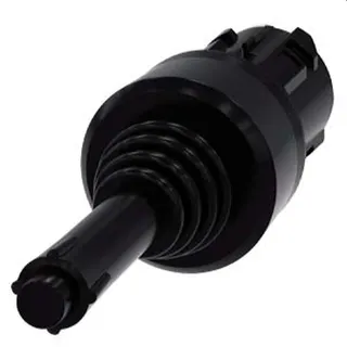 Siemens Koordinatenschalter 22mm rund schwarz waagerecht verrastend 3SU1000-7BA10-0AA0