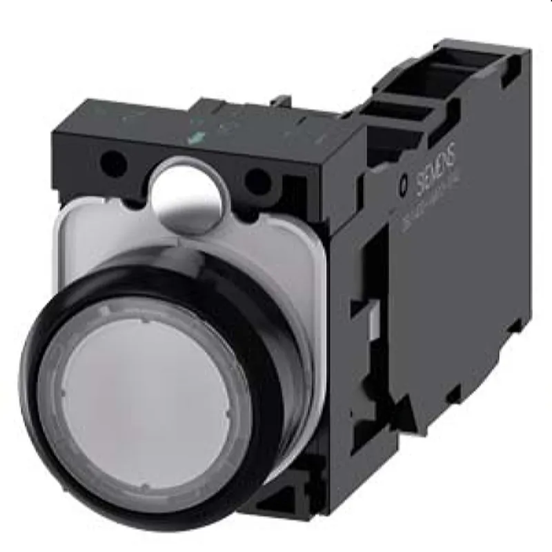 Siemens Drucktaster beleuchtet 22mm rund klar 1S1OE 3SU1103-0AB70-1FA0