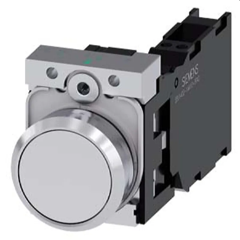 Siemens Drucktaster 22mm rund weiss 1S1OE 3SU1150-0AB60-3FA0