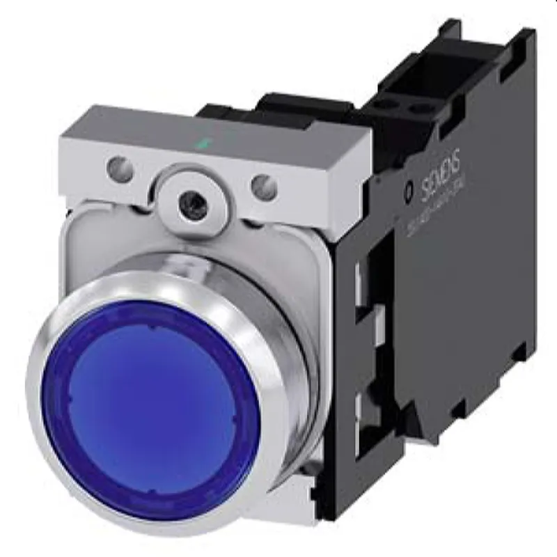 Siemens Drucktaster beleuchtet 22mm rund grün 1S1OE 3SU1156-0AB50-3FA0