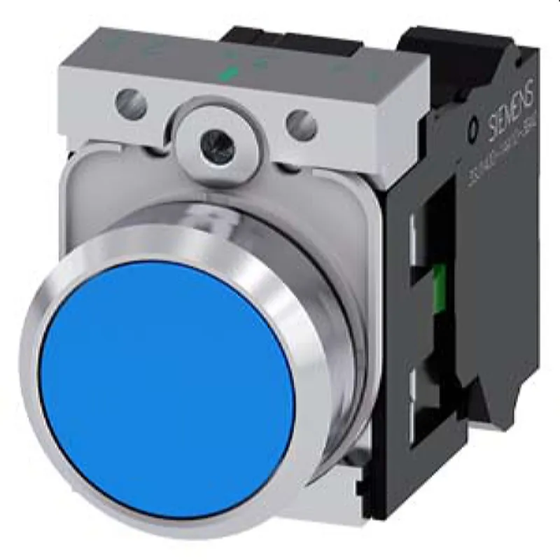 Siemens Drucktaster 22mm rund blau 1S 3SU1150-0AB50-3BA0