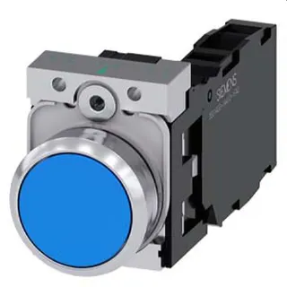 Siemens Drucktaster 22mm rund blau 1S1OE 3SU1150-0AB50-1FA0