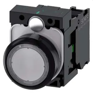 Siemens Drucktaster 22mm rund klar 1S 3SU1100-0AB70-1BA0