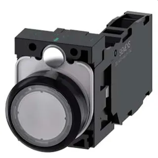 Siemens Drucktaster 22mm rund klar 1S1OE 3SU1100-0AB70-1FA0