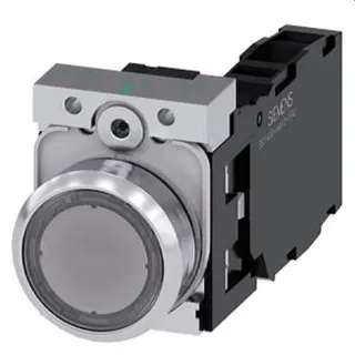 Siemens Drucktaster 22mm rund klar 1S1OE 3SU1150-0AB70-1FA0