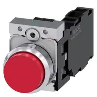 Siemens Drucktaster 22mm rund rot 1S1OE 3SU1150-0BB20-1FA0