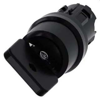 Siemens Schlüsselschalter O.M.R 22mm rund schwarz O 3SU1000-4HC01-0AA0