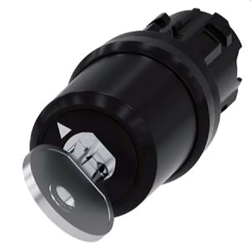 Siemens Schlüsselschalter BKS 22mm rund O 3SU1000-5RF01-0AA0