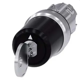 Siemens Schlüsselschalter CES 22mm rund I 3SU1050-5BN21-0AA0