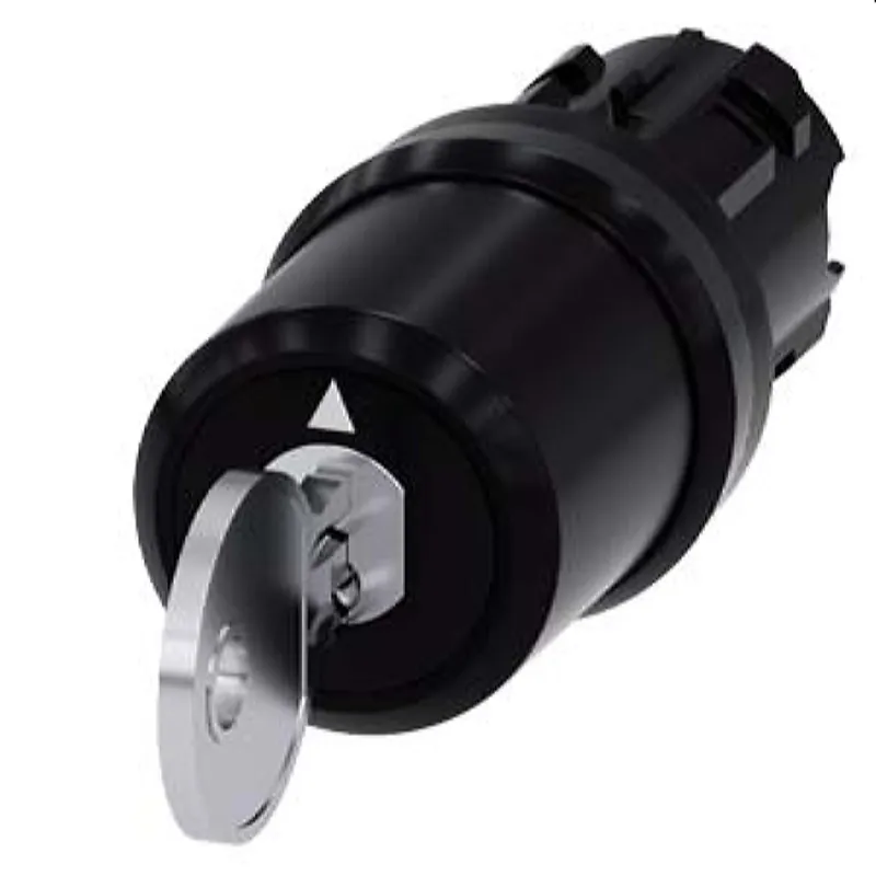 Siemens Schlüsselschalter CES 22mm rund O 3SU1000-5BL01-0AA0