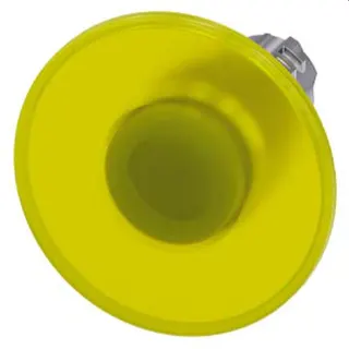 Siemens Pilzdrucktaster beleuchtet 22mm rund gelb 60mm 3SU1051-1CA30-0AA0