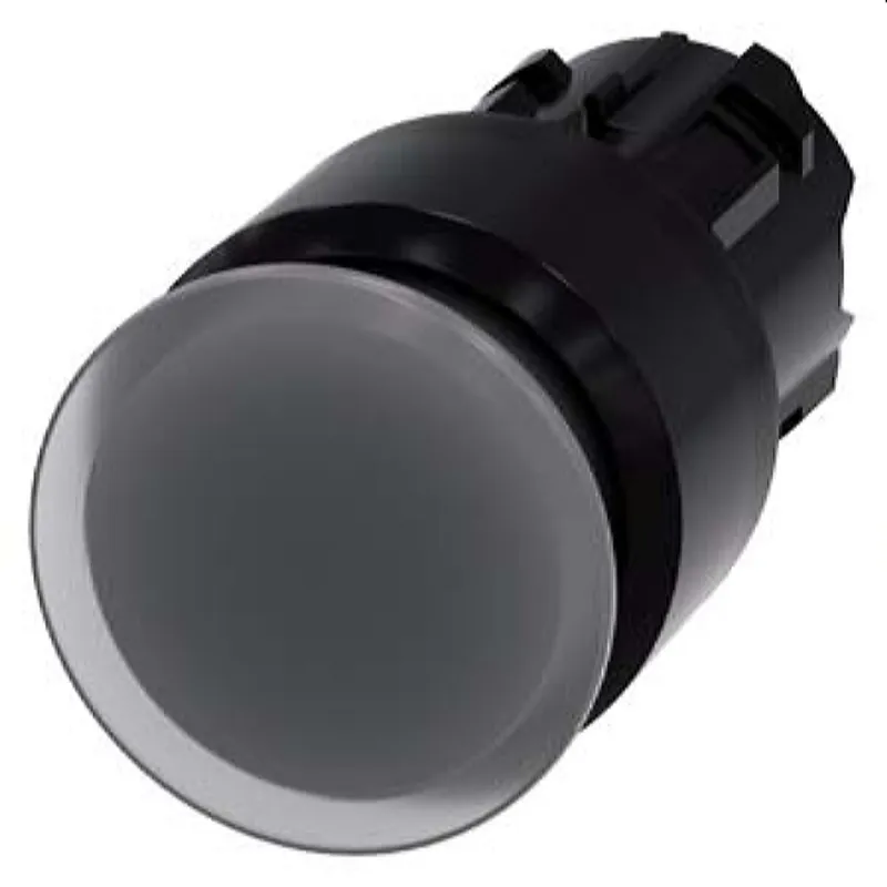 Siemens Pilzdrucktaster beleuchtet 22mm rund klar 30mm 3SU1001-1AA70-0AA0