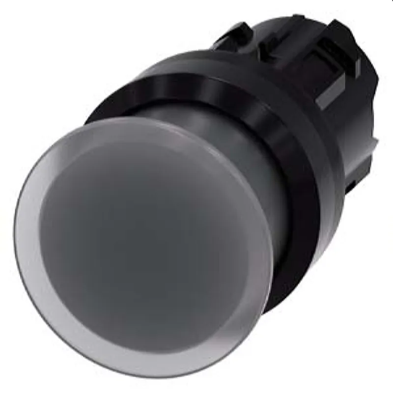 Siemens Pilzdrucktaster beleuchtet 22mm rund klar 30mm 3SU1001-1AD70-0AA0