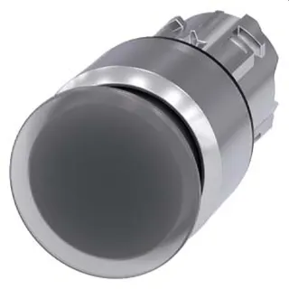 Siemens Pilzdrucktaster beleuchtet 22mm rund klar 30mm 3SU1051-1AA70-0AA0