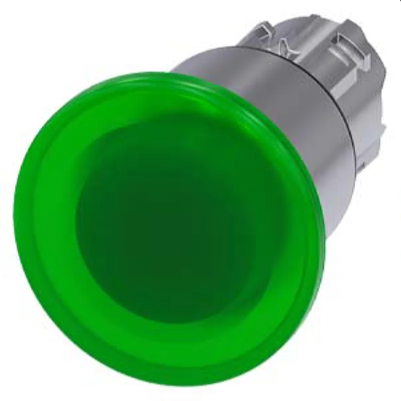 Siemens Pilzdrucktaster beleuchtet 22mm rund weiss 40mm 3SU1051-1EA40-0AA0