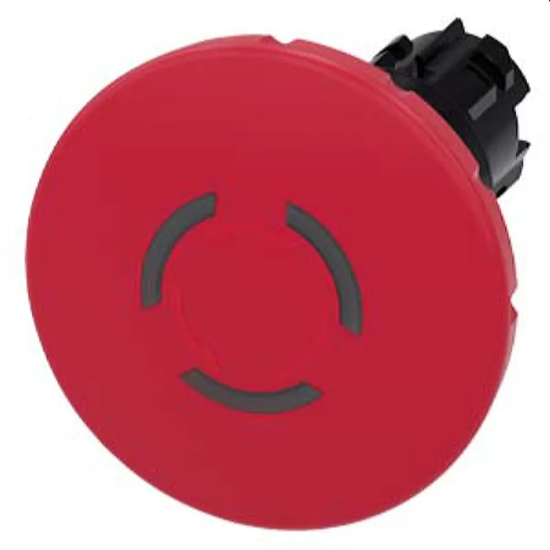Siemens Not-Halt-Pilzdrucktaster beleuchtet 22mm rund rot 60mm 3SU1001-1JB20-0AA0